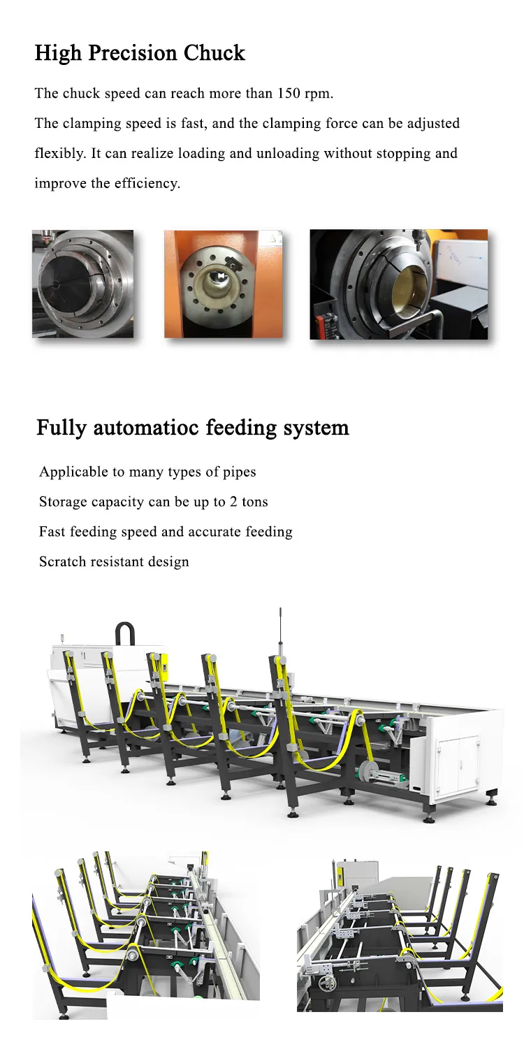 Metal pipe cutting machine Metal pipe cutting machine