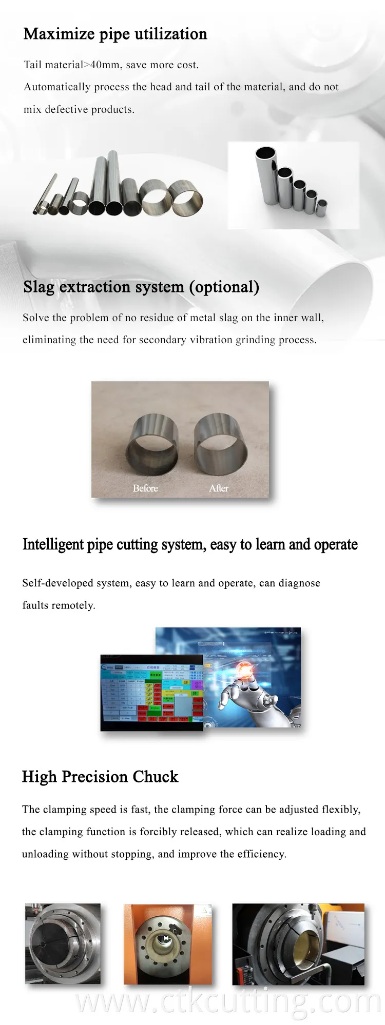 steel pipe cutting machine steel pipe cutting machine